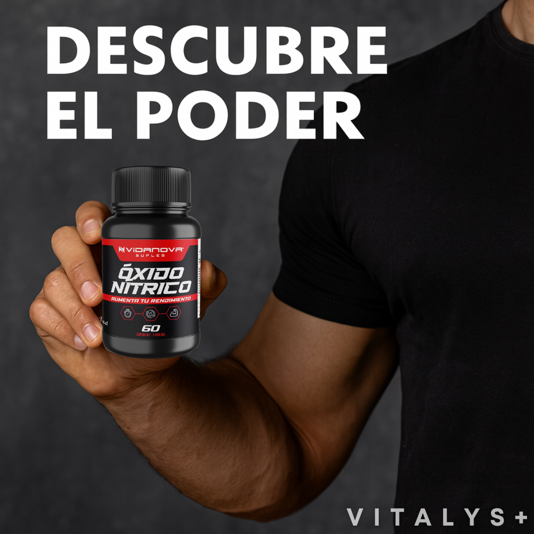 Oxido Nítrico - Potencia Masculina - 1000mg 60 CAPS