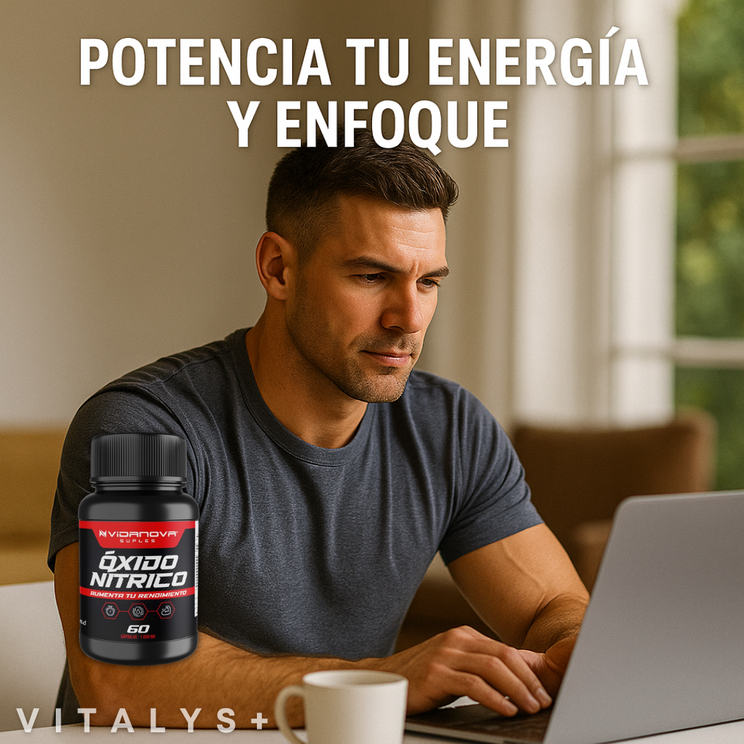 Oxido Nítrico - Potencia Masculina - 1000mg 60 CAPS