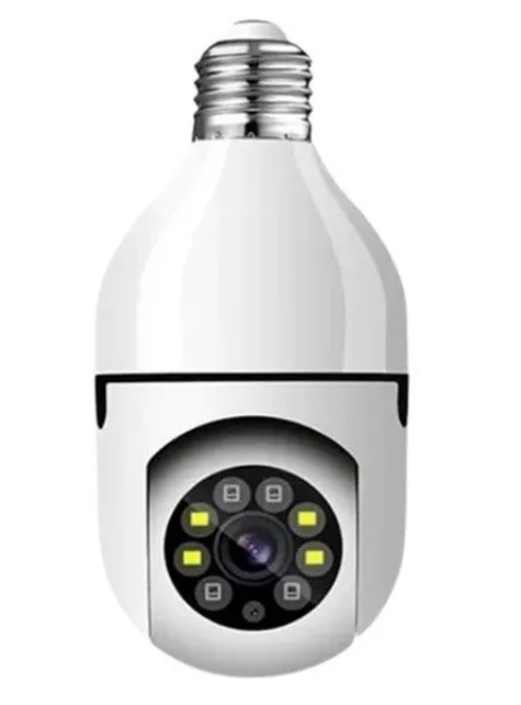 Cámara 360° forma de FOCO con WiFi  🤗